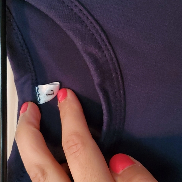 Very Comfy Navy Blue Dress - Picture 3 of 6